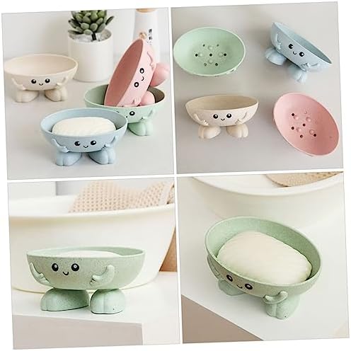 Adorable 2-Pack Soap Storage Trays