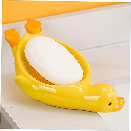 ABOOFAN Ceramic Soap Dish Drain