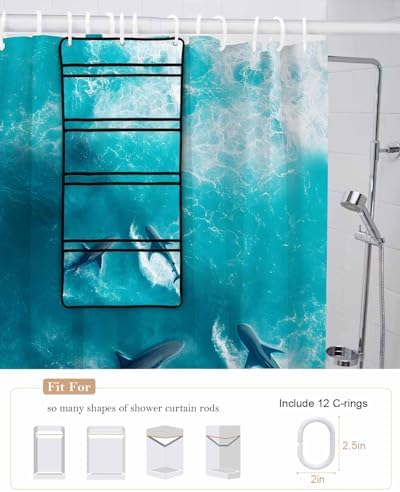ZFUNCING Mesh Bath Organizer - Waterproof Stylish Durable