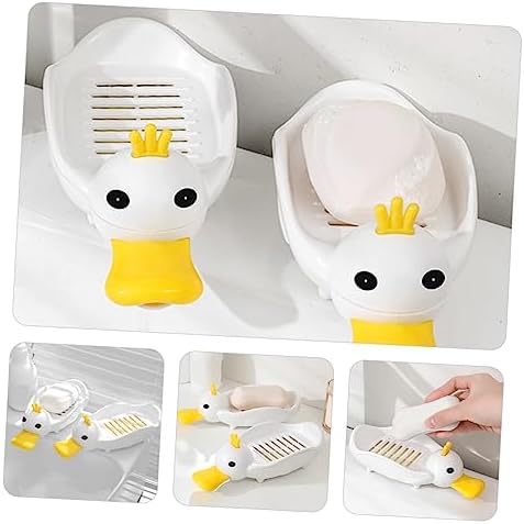 Ciieeo Creative Duck Storage Box White