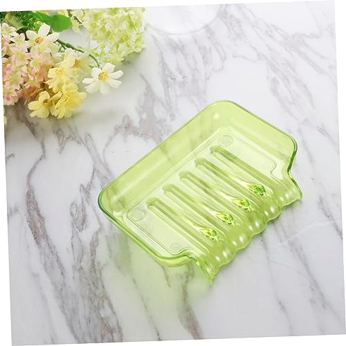 JoinPaya Modern Green Wall-Mountable Soap Dish for Bathrooms