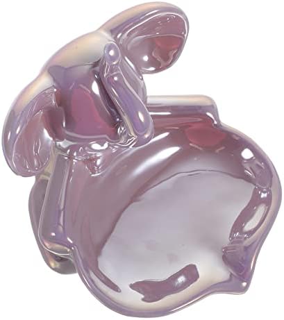 Cute Elephant Ceramic Soap Dish with Self Draining Design