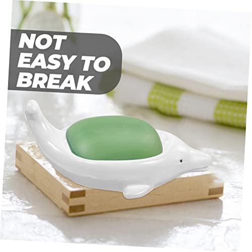 Amosfun Animal-Shape Self-Draining Soap Holder