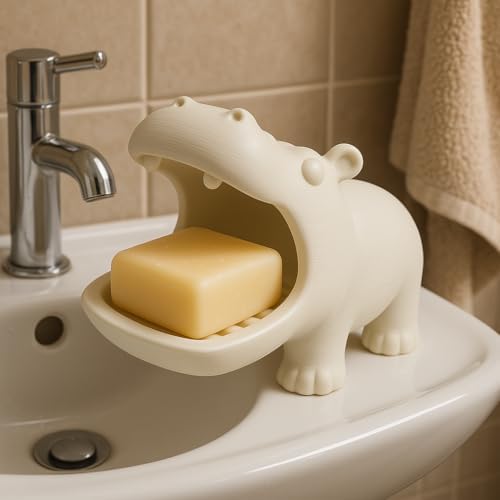 Joyful Animal Friends Hippo Snack Soap Dish