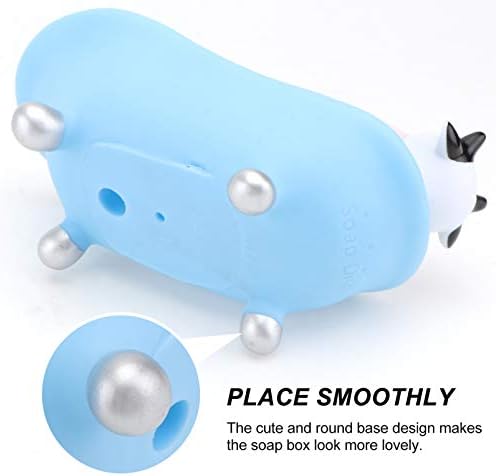 Homoyoyo Cartoon Soap Dish sky-blue