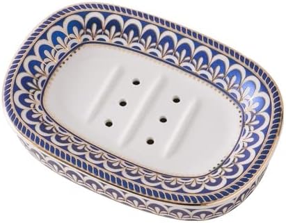 Elegant Self-Draining Soap Dish for Organized Bathroom Life