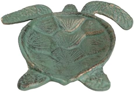Stunning Cast Iron Sea Turtle Dish