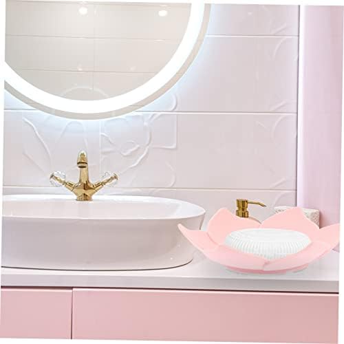 Elegant 2-Piece Floral Soap Disk for Smooth Drainage