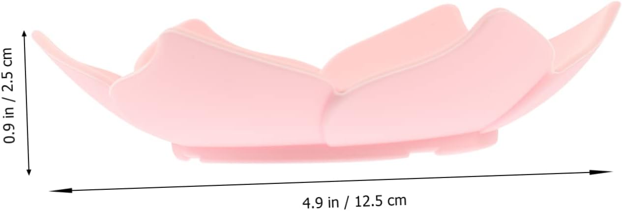 Cabilock Silicone Flower Soap Dish for Kitchen Bathroom