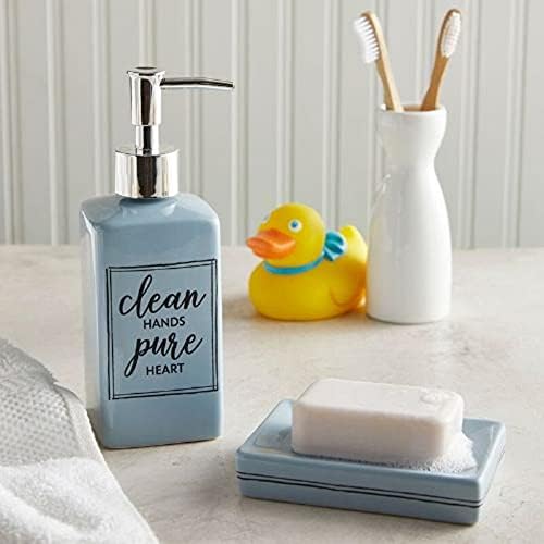 Needzo Blue Ceramic HandSoap Dish