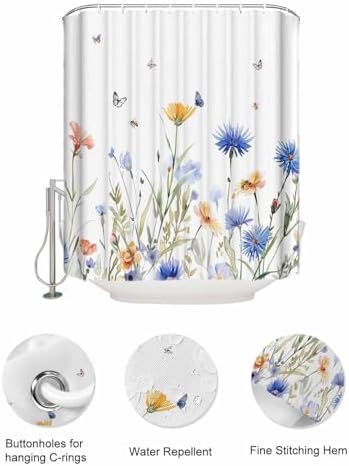 ZFUNCING Mesh Shower Organizer with 10 Pockets Waterproof Stylish for Bathroom