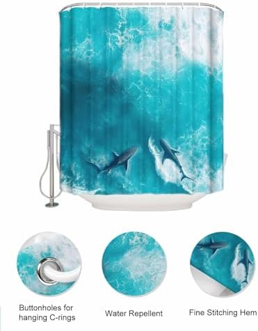 ZFUNCING Mesh Bath Organizer - Waterproof Stylish Durable