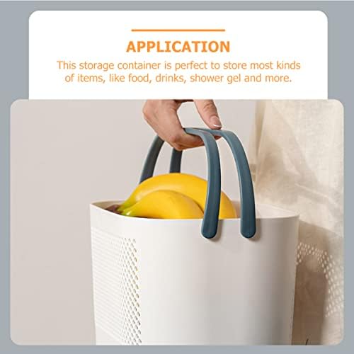 Garneck Storage Basket - Portable Organizer for Bathroom and Kitchen Essentials