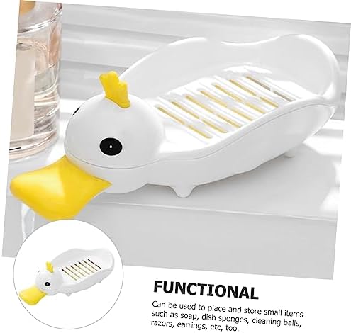 Ciieeo Creative Duck Storage Box White
