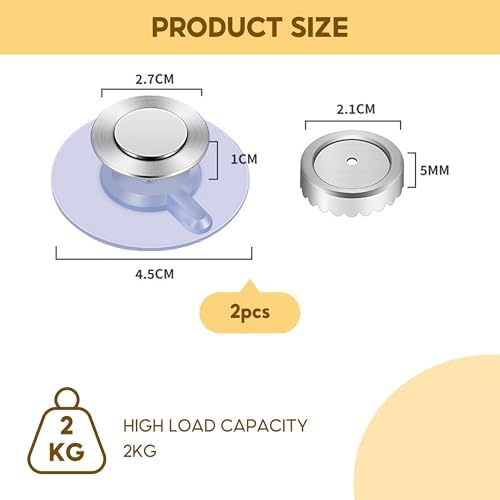 Durable Magnetic Soap Holder with Suction Cup for Bathroom Kitchen Use