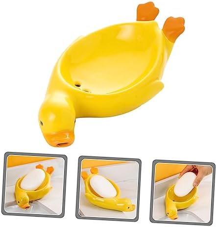 ABOOFAN Ceramic Soap Dish Drain
