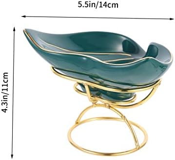 Stylish bathroom tray holder Unique mermaid soap dispenser - Easy to clean Durable