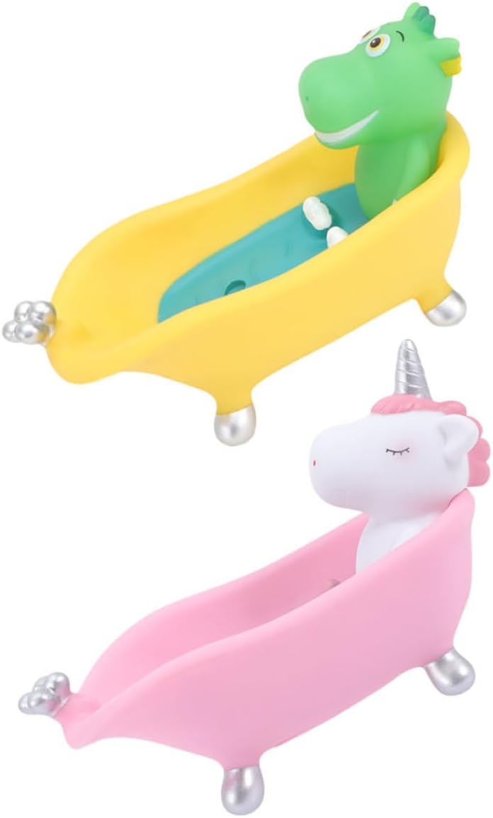 Cute Cartoon Dinosaur Soap Holder for Kids