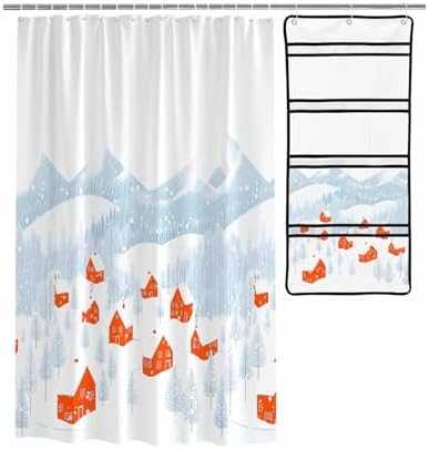 ZFUNCING Mesh Shower Organizer Set