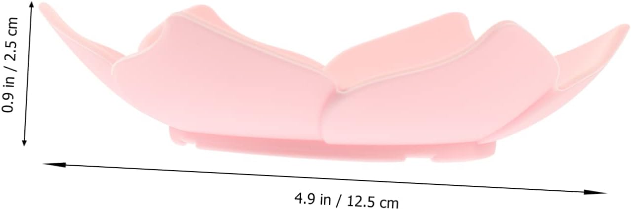 Floral Soap Box with Silicone Base and Drainage