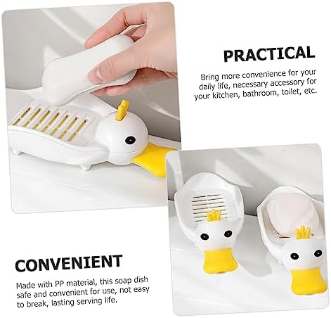 Ciieeo Creative Duck Storage Box White