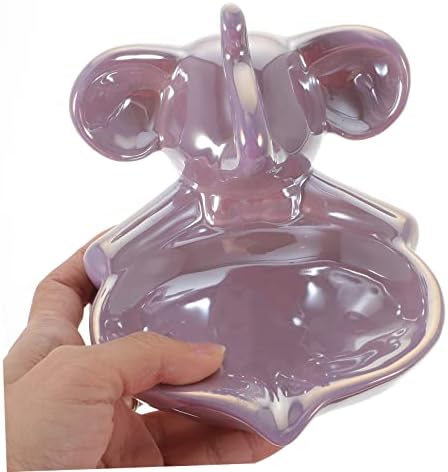 HoliBANNA - Stylish Ceramic Elephant Soap Holder for Boys and Girls