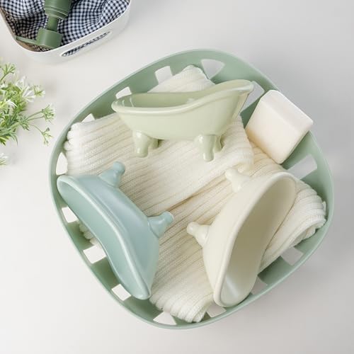 Eco-Friendly Ceramic Minimalist Soap Dish for the Bathroom
