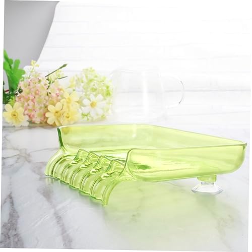 Innovative Suction Soap Dish for Green Drain Storage