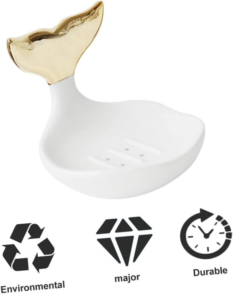 VOSAREA Modern Earring Soap Dish Stylish Jewelry Holder
