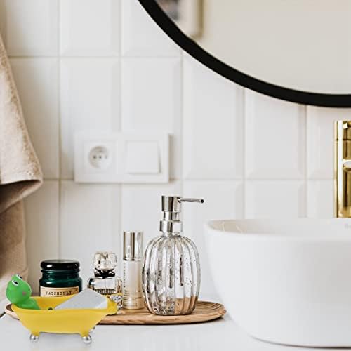 Hemoton Reusable Frog- friendly Soap Holder for Kids Adults Durable Safe