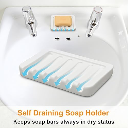 Vonpri Bar Soap Dish with EffieDrain Tile-Based