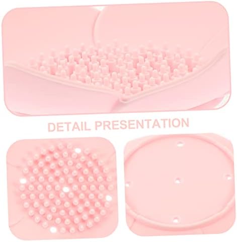 Floral Silicone Soap Holder 2-Piece Set