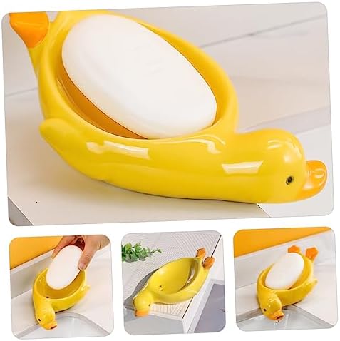 Cabilock Cartoon Duck Soap Holder