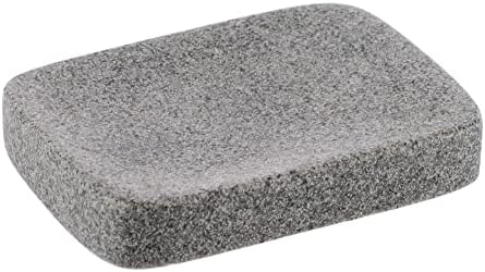 RectangularGreyGraniteSoapDishCupDispenser
