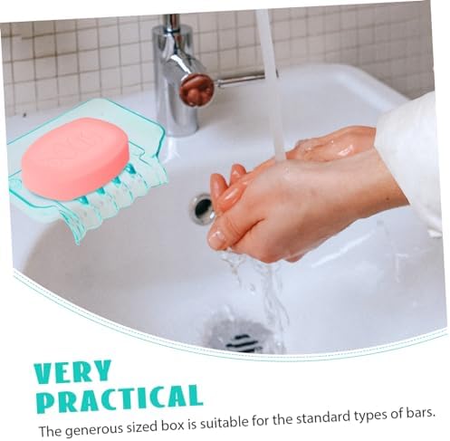 Green Cup Bar Soap Drain Holder