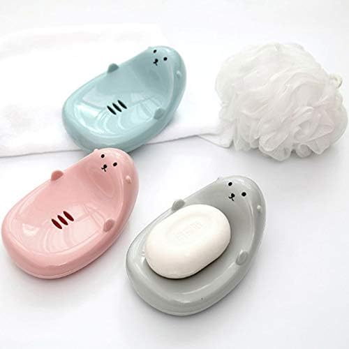 Adorable Cartoon Animal Soap Statement in Bathroom