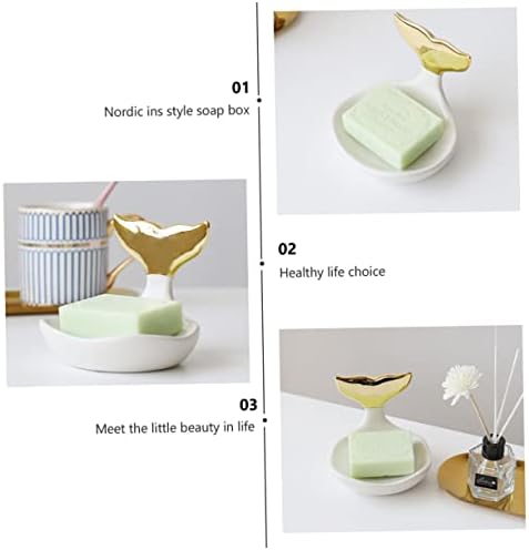 Modular Molecularsoap holder for Home Kitchen White