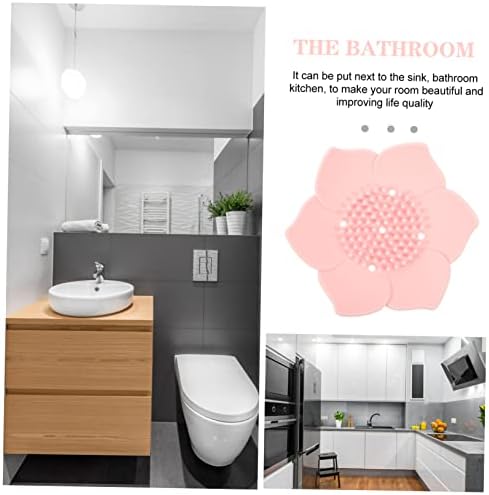 Floral Silicone Bath Dispenser Organizer