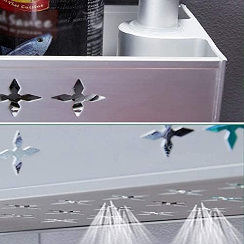 Durable Space-Aligned Organizer Aluminum Bath Shelf 4-Layer System