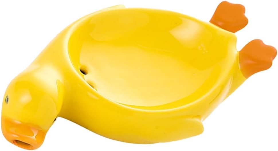 MAGICLULU Ceramic Soap Dish Unique Organizer for Bathroom