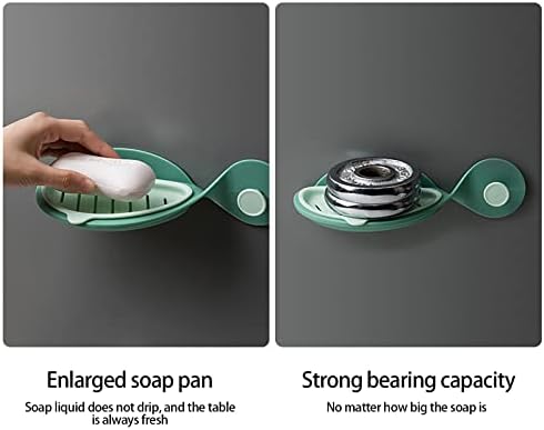 Cakina Folding Monkey Face Self-Draining Soap Rack for Kids in Bathroom