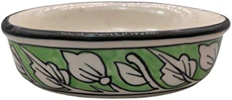 India Meets India Handicraft Ceramic Soap Dish for a Modern Bath Experience