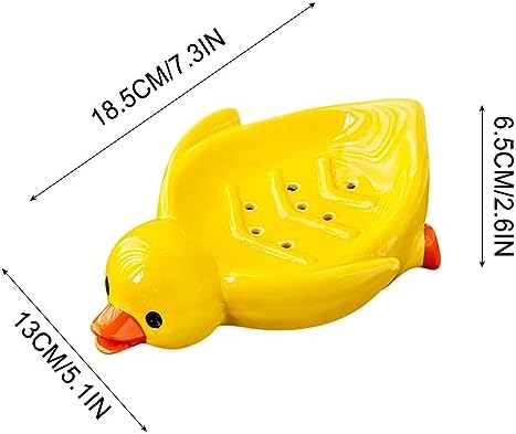Duck-shaped Bar Soap Holder