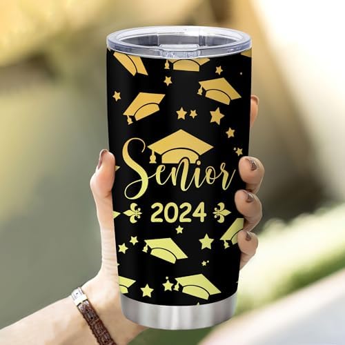 Personalized Senior Graduation 2023 Gift Double-Insulated Stainless Steel Tumbler