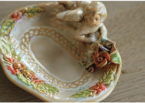Charming Angel Home Furnishing Ceramic Dish Soap Box