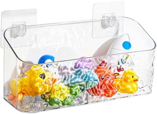 Eunion Adhesive Shower Caddy - Durable Organizer for Bath Bathtub