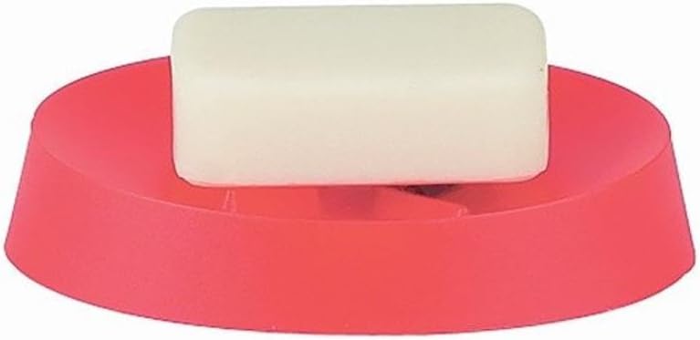 Move Frosty Red Soap Dish