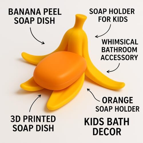 Banana Peel Playful Bath Soap Dispenser