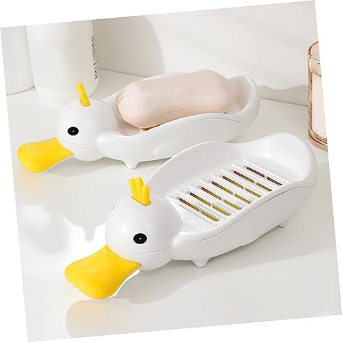 Ciieeo Creative Duck Storage Box White