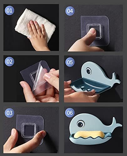 Collectible Kids Bathindrical Fish Soap Case Set